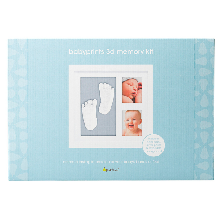 Pearhead Babyprints 3D Memory Kit - White