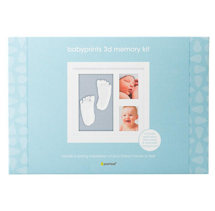 Pearhead Babyprints 3D Memory Kit - White