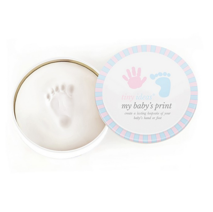 Pearhead Babyprints Tin - White