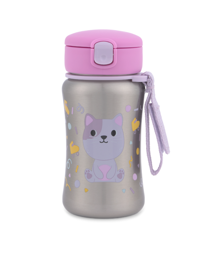 Skip Hop Besties Squad Stainless Steel Straw Bottle | 4 Colors