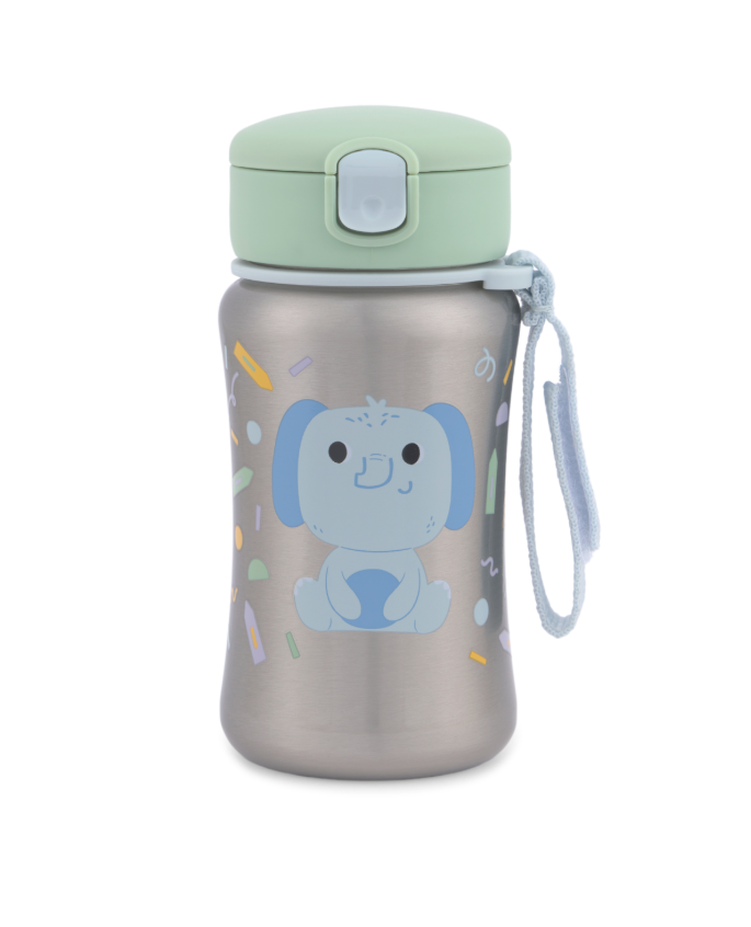 Skip Hop Besties Squad Stainless Steel Straw Bottle | 4 Colors