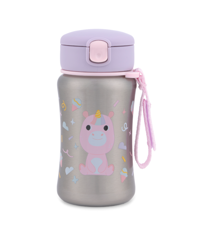 Skip Hop Besties Squad Stainless Steel Straw Bottle | 4 Colors