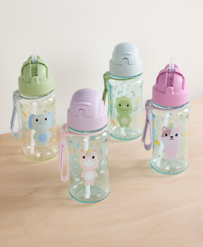 Skip Hop Besties Squad Tritan Renew Straw Bottle | 4 Colors