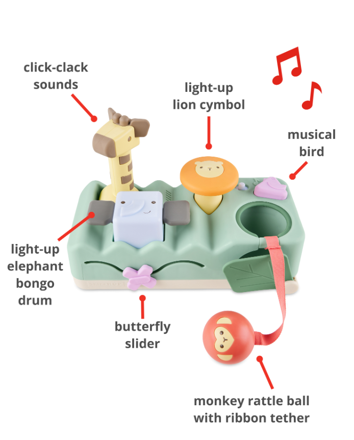 Skip Hop Geometric Wonders Musical Pounding Bench