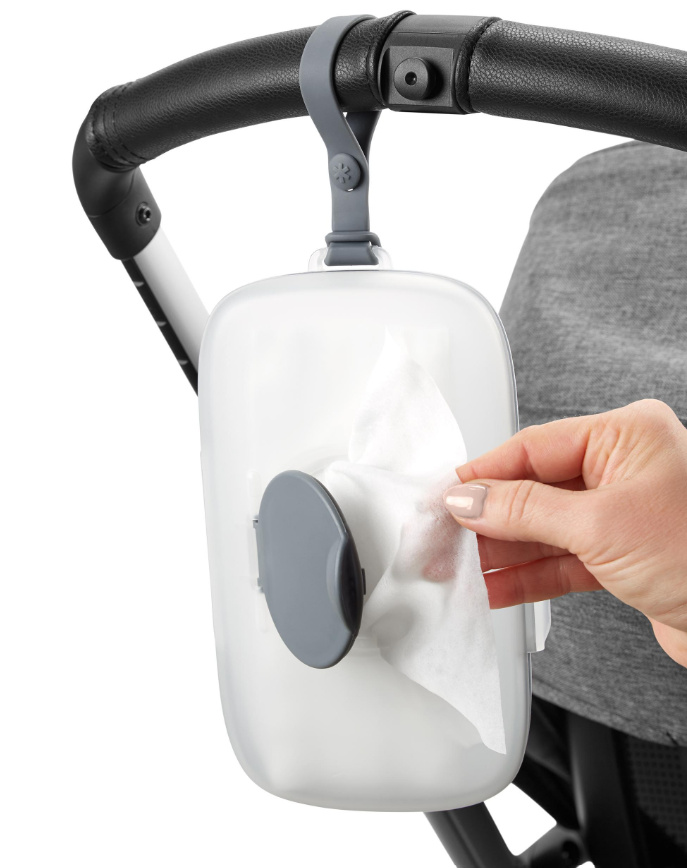 Skip Hop Grab & Go Snug Seal Wipes Case | 2 Colors