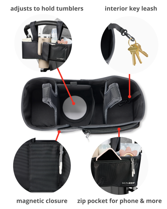 Skip Hop Ultimate Stroller Organiser | 2 Colors