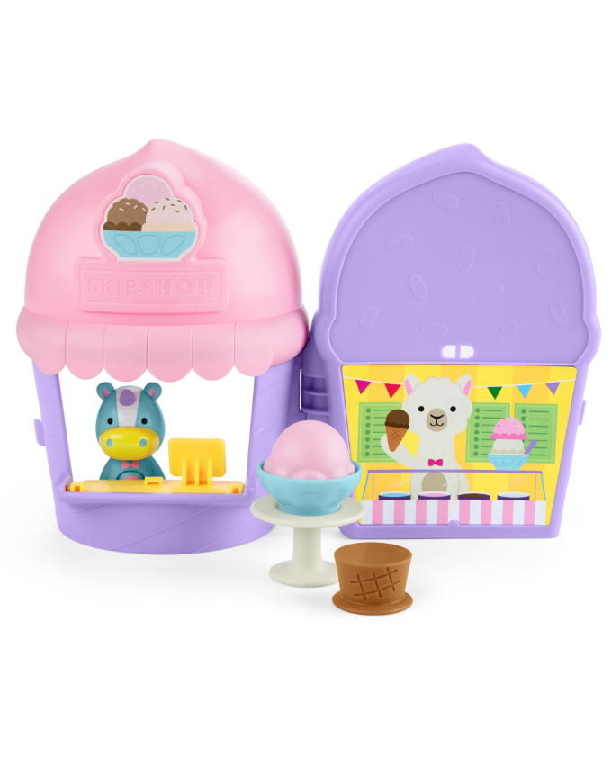 Skip Hop Zoo Ice Cream Shoppe Playset - Unicorn