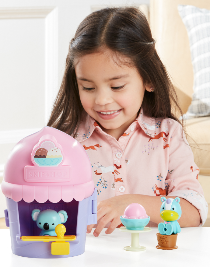 Skip Hop Zoo Ice Cream Shoppe Playset - Unicorn