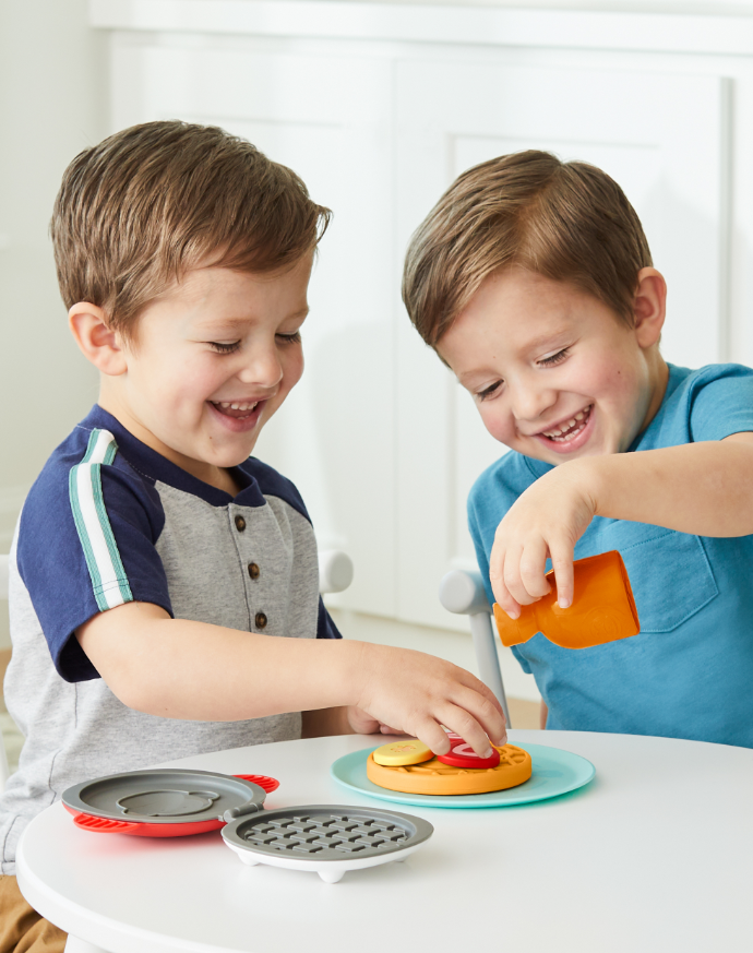 Skip Hop Zoo Monkey Waffle Set
