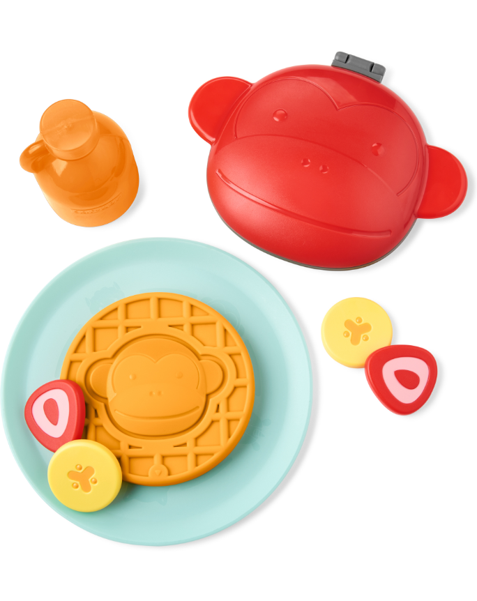 Skip Hop Zoo Monkey Waffle Set