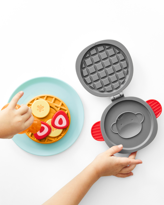 Skip Hop Zoo Monkey Waffle Set