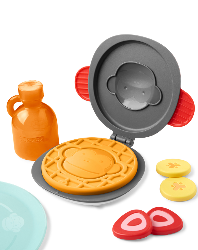 Skip Hop Zoo Monkey Waffle Set