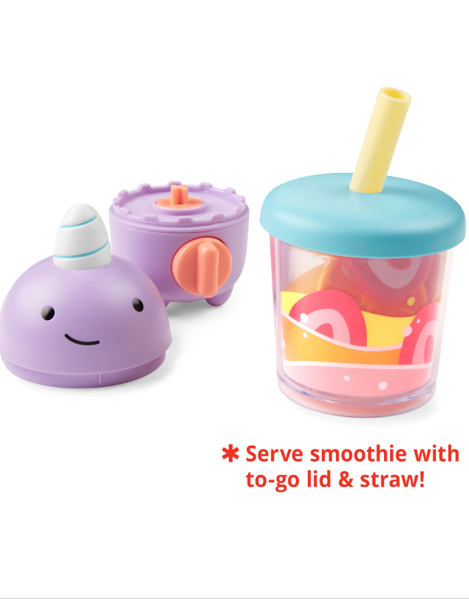 Skip Hop Zoo Narwhal Smoothie Set