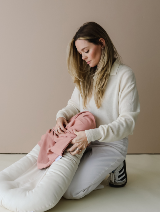 Snuggle Me  Natural Infant Lounger with Birch Cover | 4 Colors