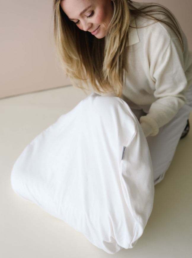 Snuggle Me  Natural Infant Lounger with Birch Cover | 4 Colors