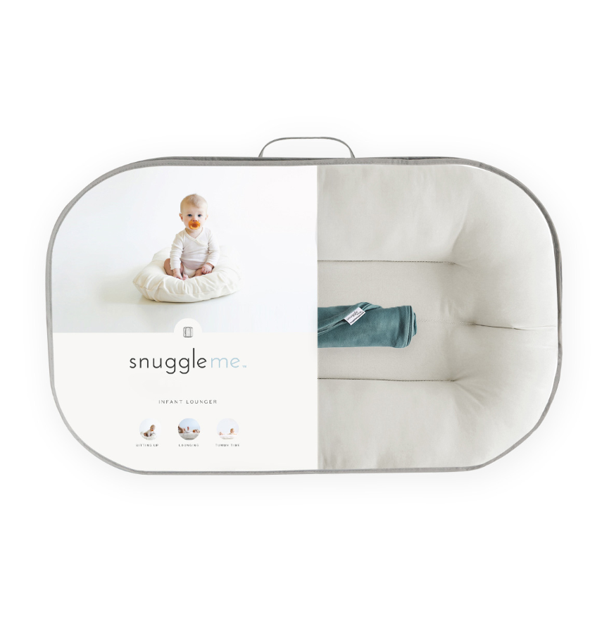 Snuggle Me  Natural Infant Lounger with Birch Cover | 4 Colors