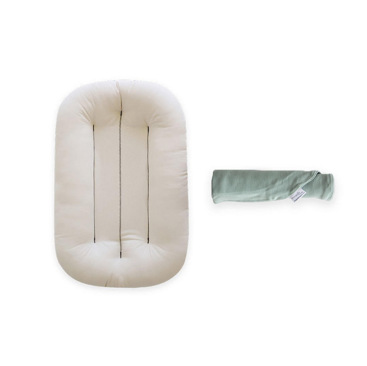Snuggle Me  Natural Infant Lounger with Birch Cover | 4 Colors