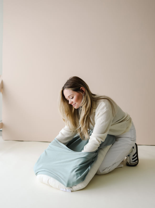 Snuggle Me  Natural Infant Lounger with Birch Cover | 4 Colors