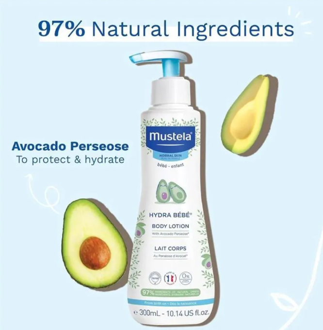 MUSTELA GENTLE CLEAN GEL & HYDRABEBE B.LOTION