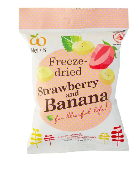 Wel B - Freeze Dried Fruits | 5 flavors | 6x12g