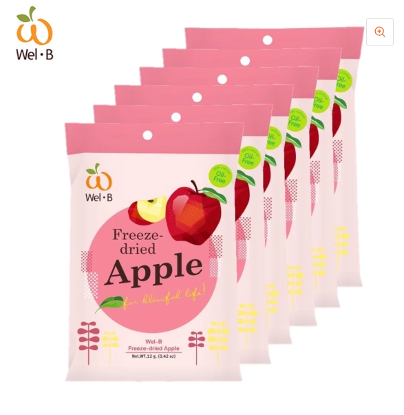 Wel B - Freeze Dried Fruits | 5 flavors | 6x12g