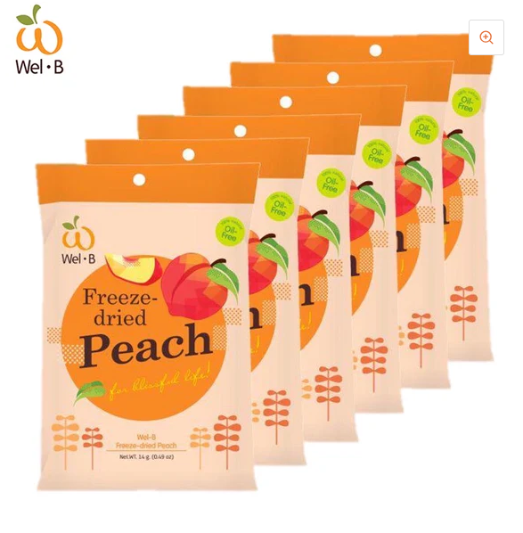 Wel B - Freeze Dried Fruits | 5 flavors | 6x12g