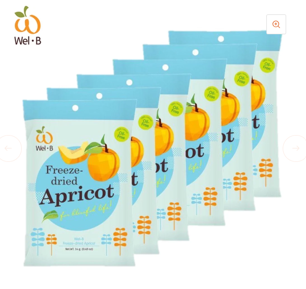 Wel B - Freeze Dried Fruits | 5 flavors | 6x12g