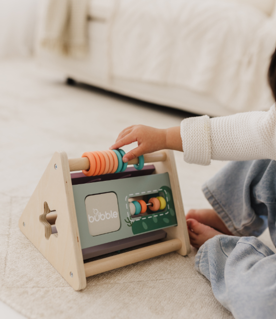 Bubble Wooden Activity Triangle