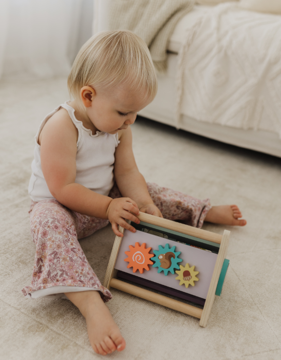 Bubble Wooden Activity Triangle