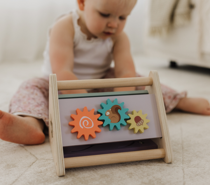 Bubble Wooden Activity Triangle