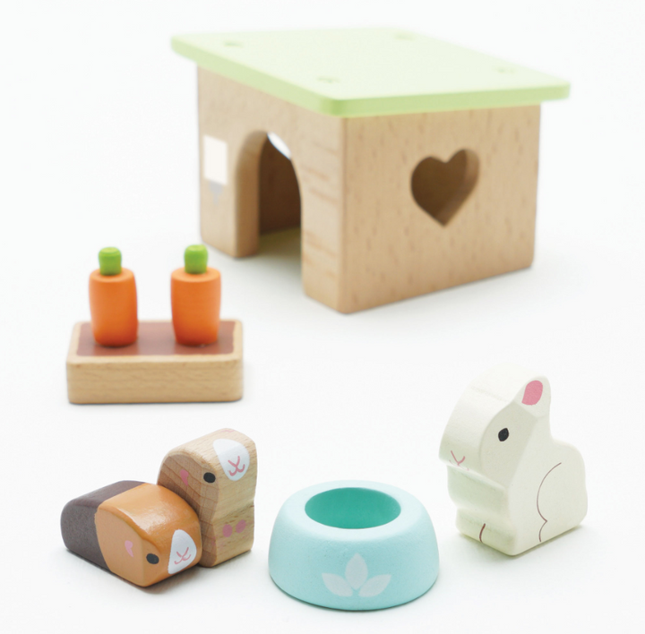 Le Toy Van Bunny & Guinea Pet Animal Set