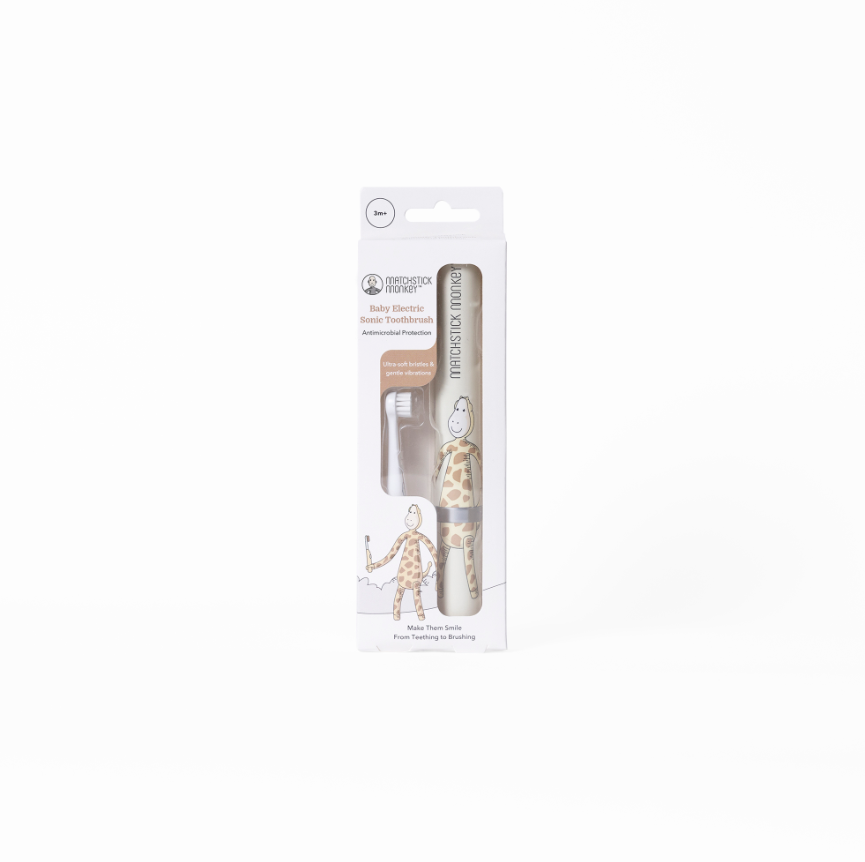 Matchstick Monkey Baby Sonic Toothbrush | 4 Colors