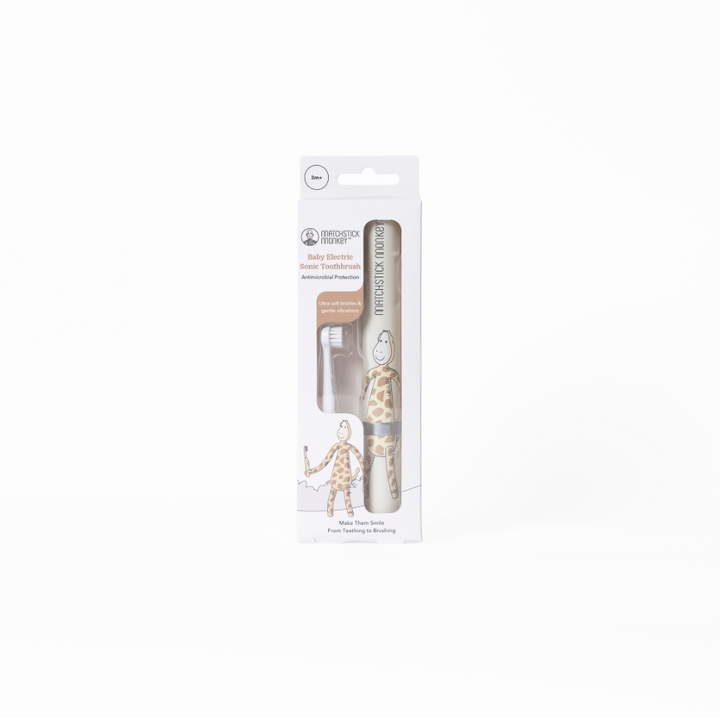 Matchstick Monkey Baby Sonic Toothbrush | 4 Colors