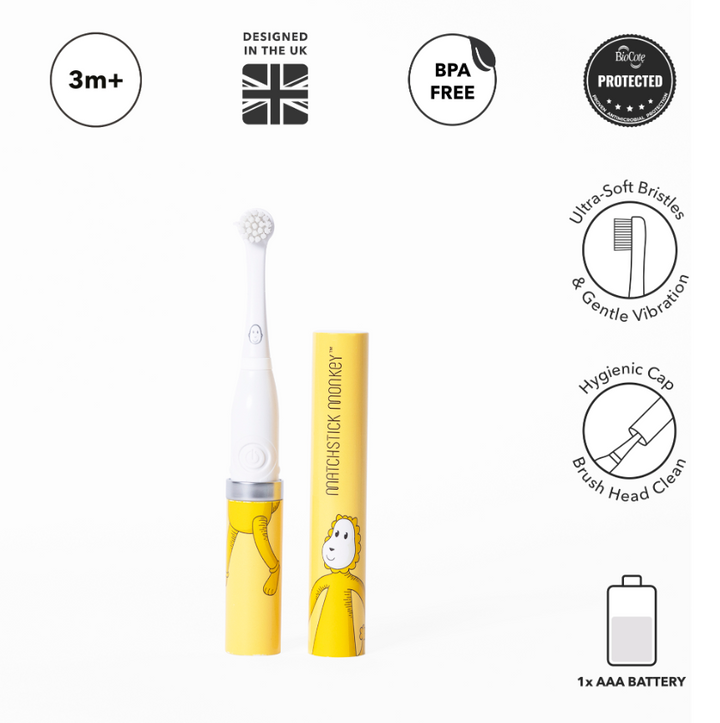 Matchstick Monkey Baby Sonic Toothbrush | 4 Colors
