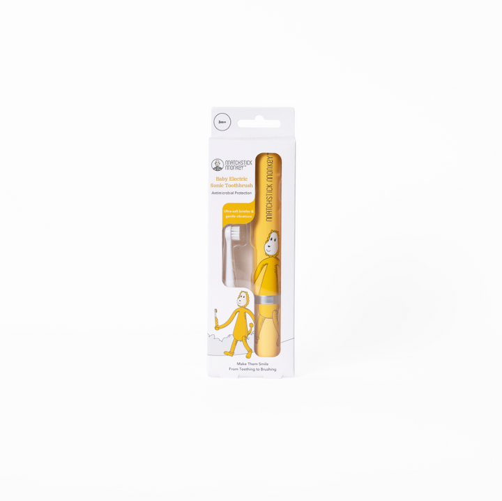 Matchstick Monkey Baby Sonic Toothbrush | 4 Colors
