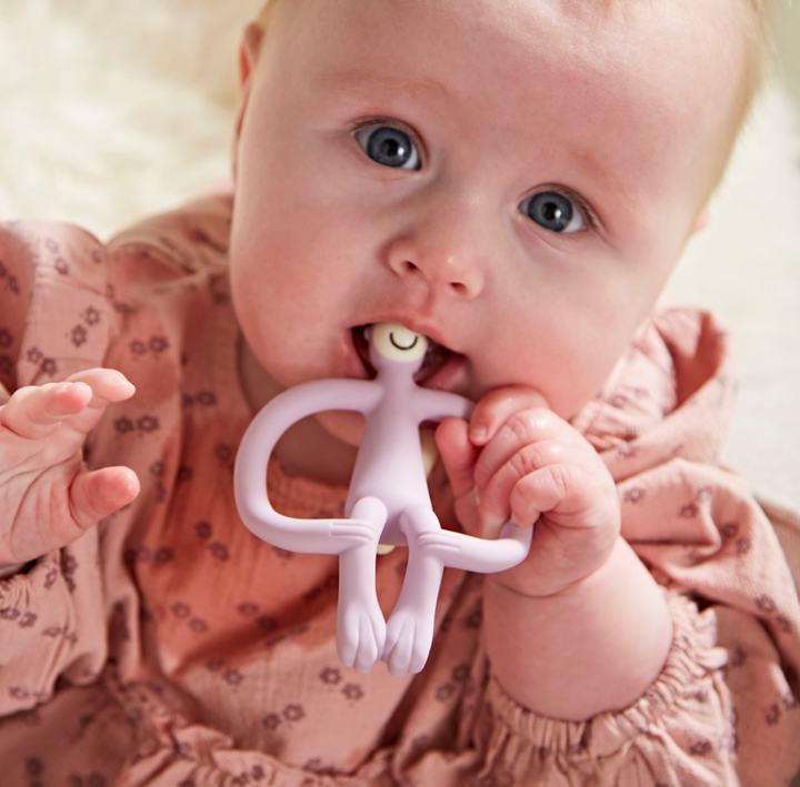 Matchstick Monkey Original Teething Toy with Tail | 9 Colors
