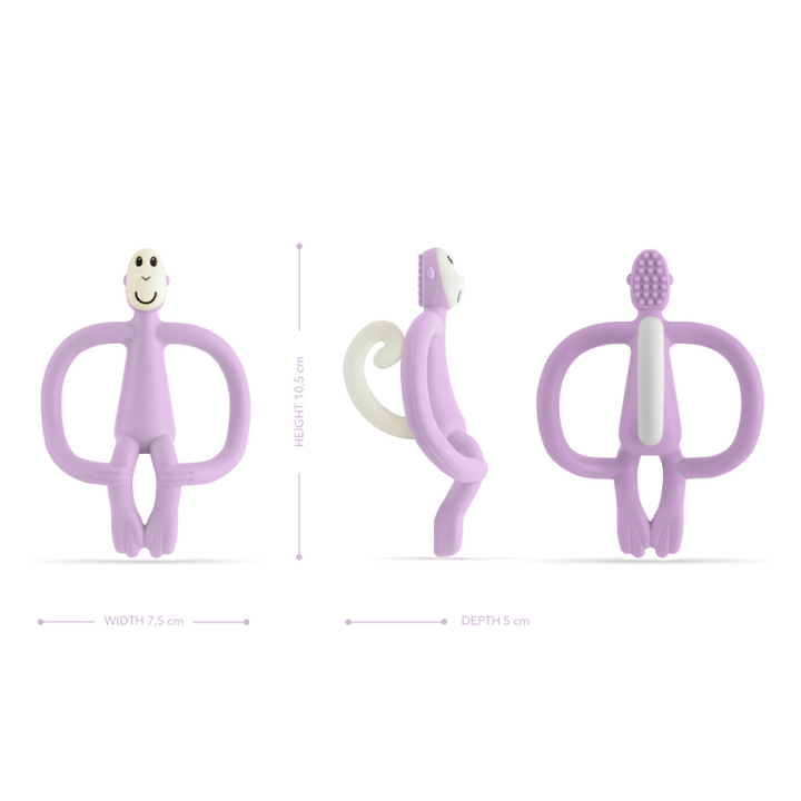 Matchstick Monkey Original Teething Toy with Tail | 9 Colors