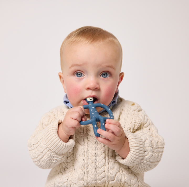 Matchstick Monkey Original Teething Toy with Tail | 9 Colors
