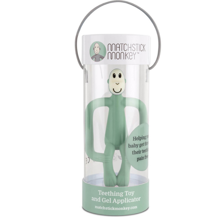 Matchstick Monkey Original Teething Toy with Tail | 9 Colors