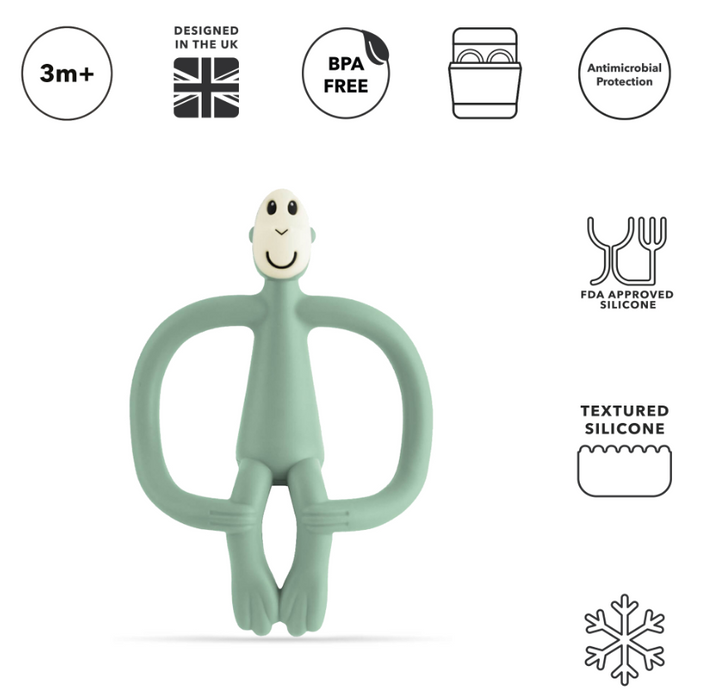 Matchstick Monkey Original Teething Toy with Tail | 9 Colors