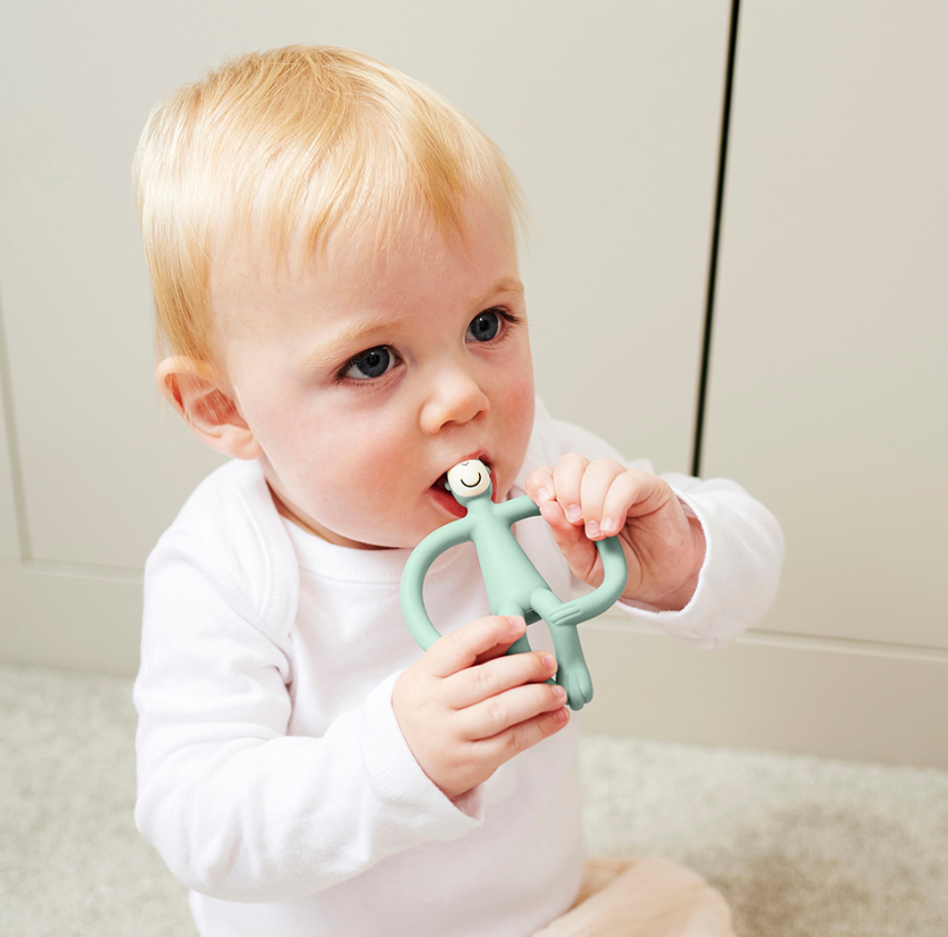 Matchstick Monkey Original Teething Toy with Tail | 9 Colors
