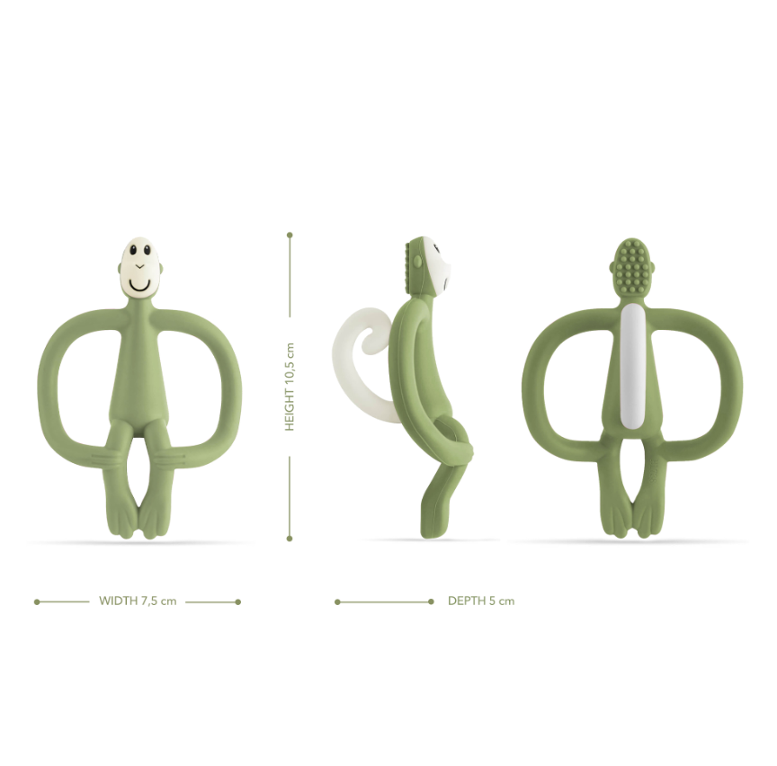 Matchstick Monkey Original Teething Toy with Tail | 9 Colors
