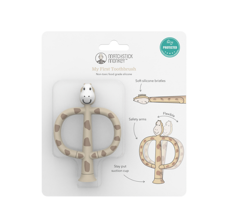 Matchstick Monkey Original Teething Toy with Tail | 9 Colors