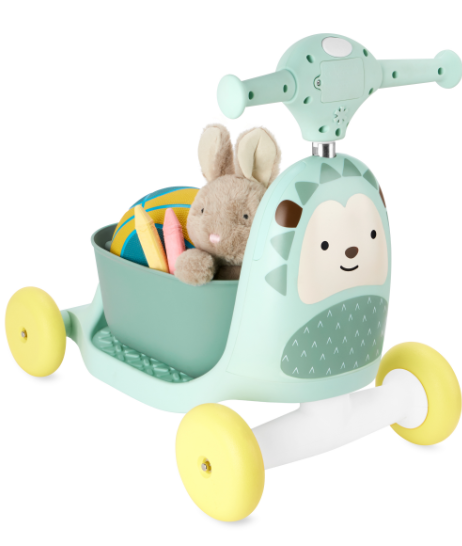 Skip Hop Zoo Ride On 3-in-1 Scooter