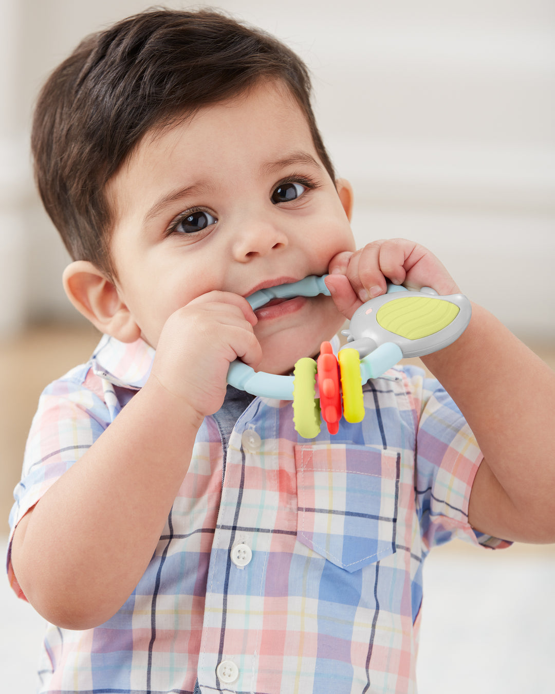 Skip Hop Silver Lining Cloud Teethe & Play Toy