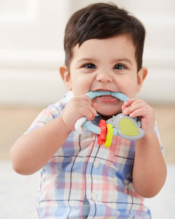 Skip Hop Silver Lining Cloud Teethe & Play Toy