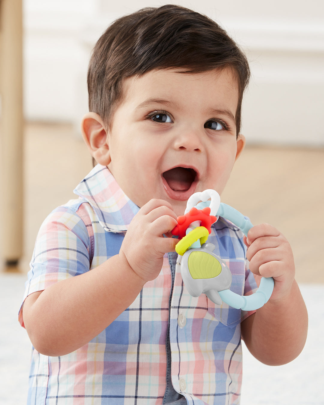 Skip Hop Silver Lining Cloud Teethe & Play Toy