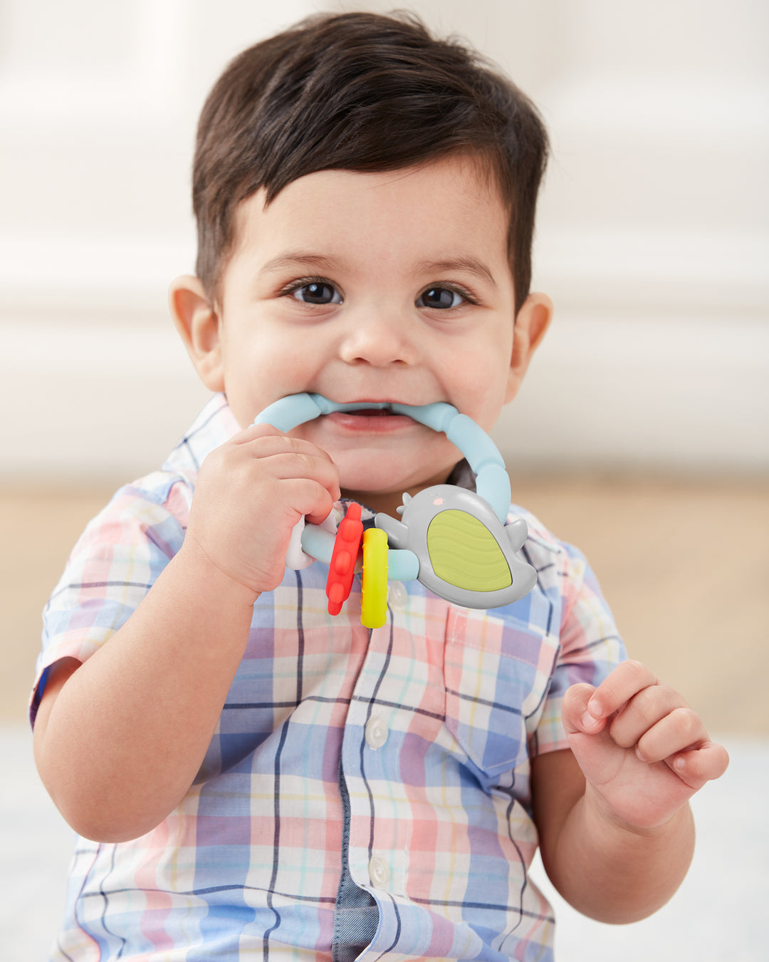 Skip Hop Silver Lining Cloud Teethe & Play Toy