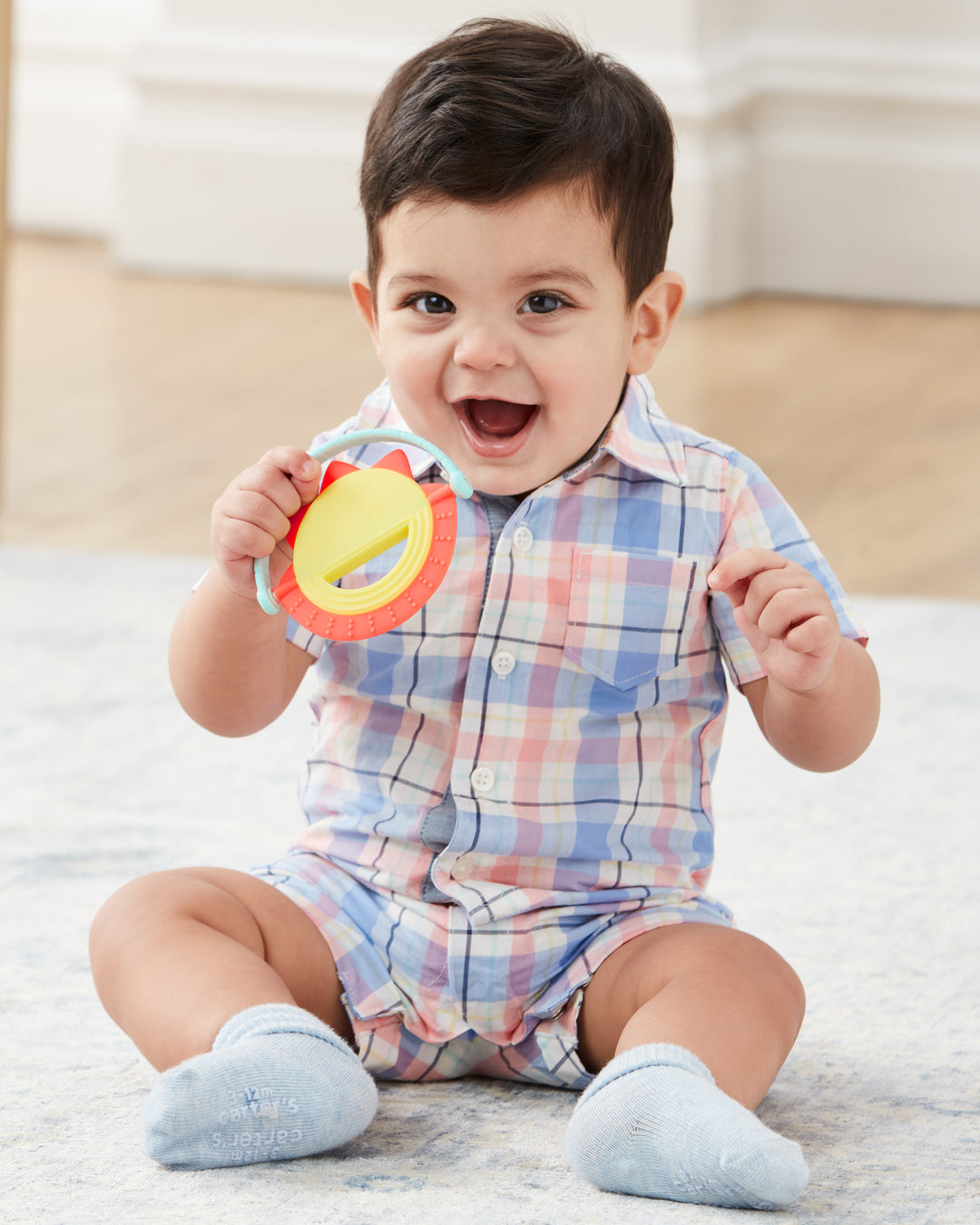 Skip Hop Silver Lining Cloud Teethe & Play Toy