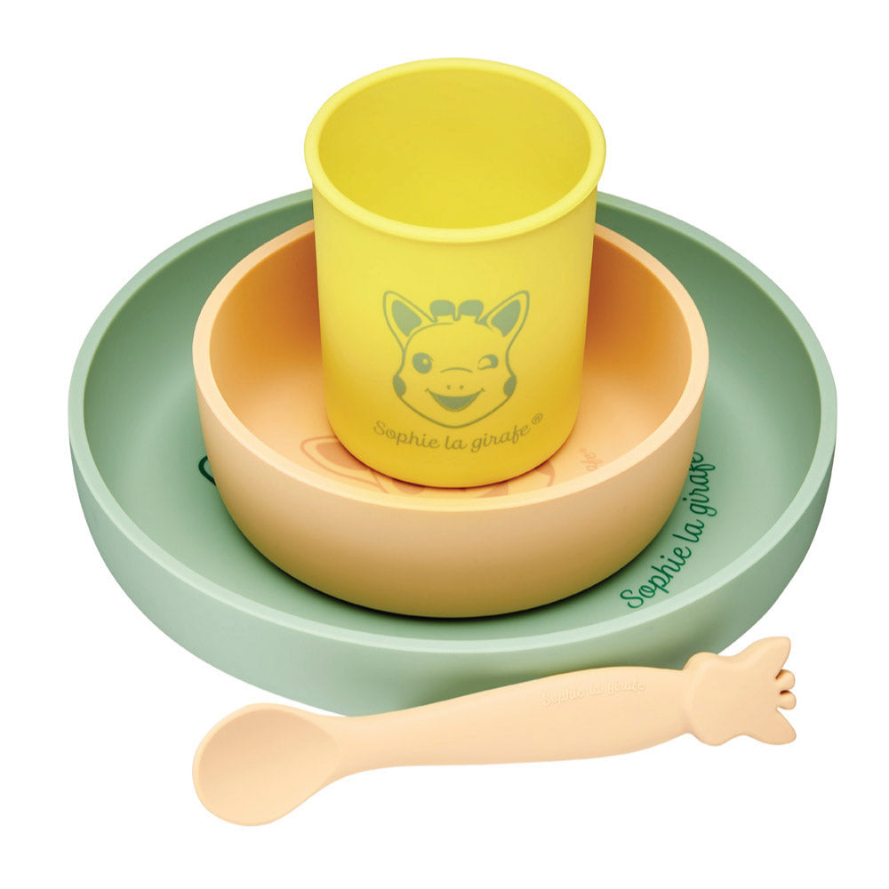 Sophie la girafe Silicone Meal Set